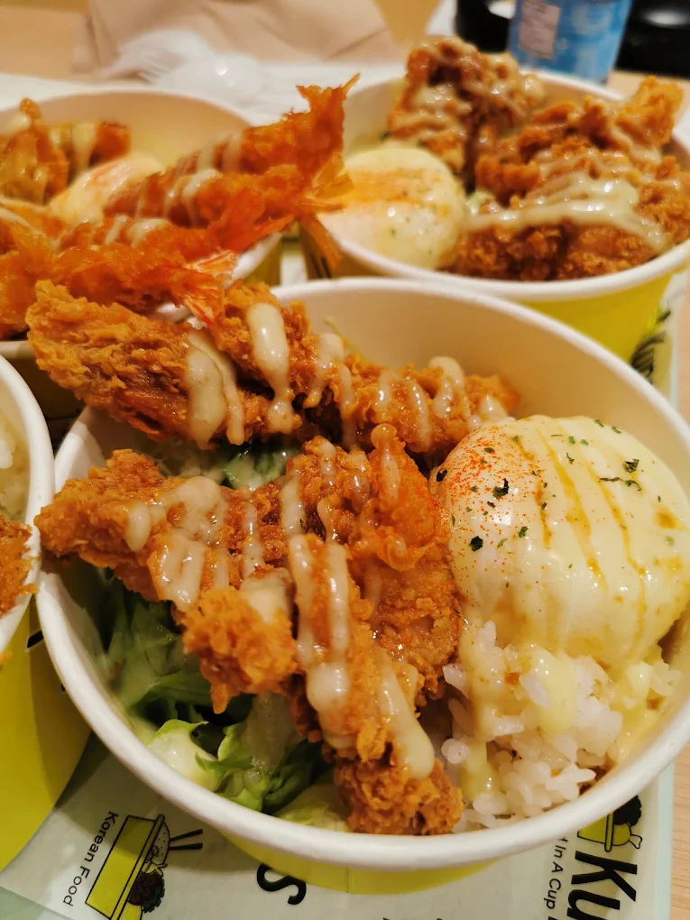 Tempura shrimp kup at Kups Inglewood Calgary