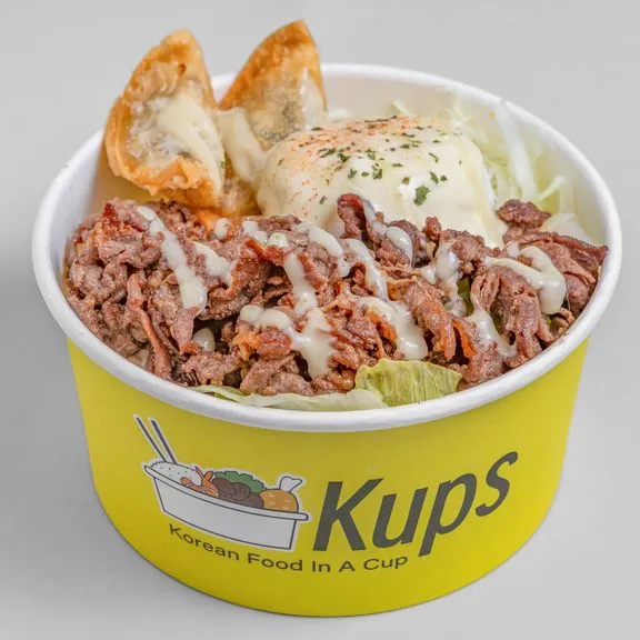 Beef Bulgogi BBQ Rice Kup - Authentic Korean BBQ in Calgary